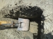 Trenching to obtain block sample at a prescribed depth